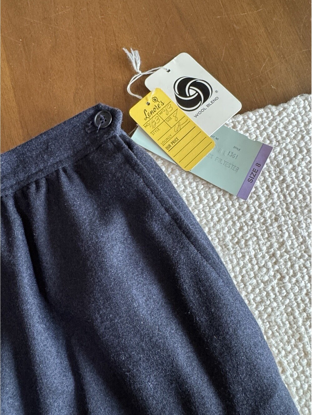 Vintage Evan Picone A-line Skirt With Original Tags